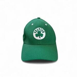 Vintage Mens Reebok NBA Boston Celtics Green Cap Adjustable